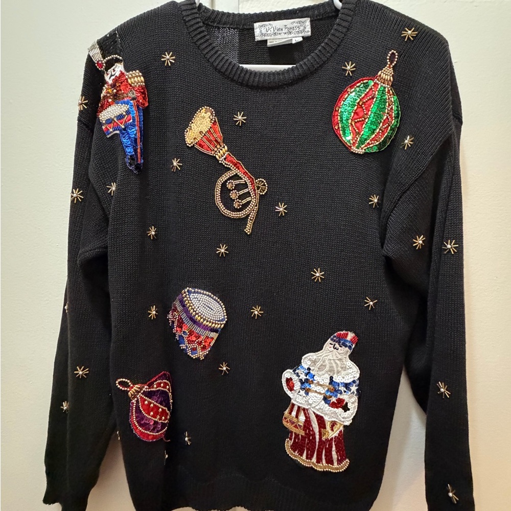 Vintage ViVien Forest 80s Christmas.